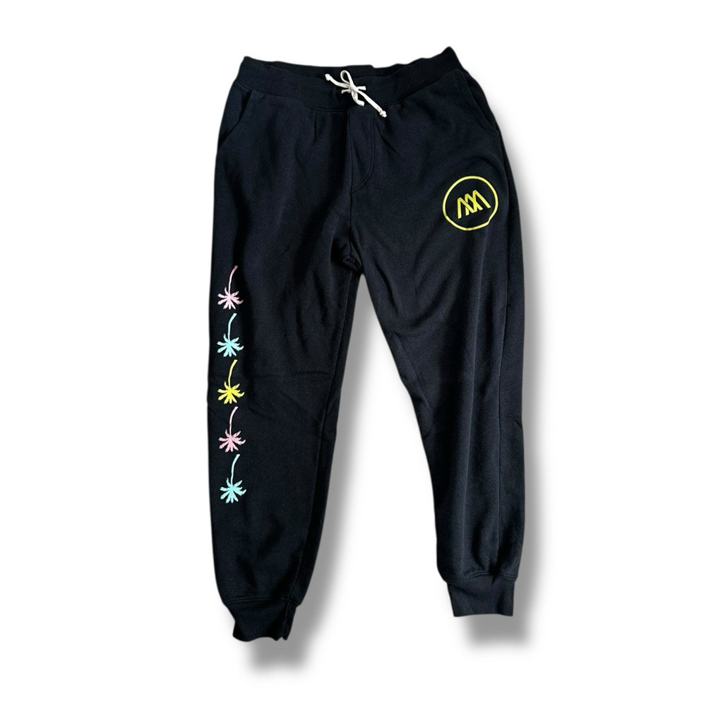 Andrew McMahon in the Wilderness Gray Palm Tree Sweatpant Jogger XL